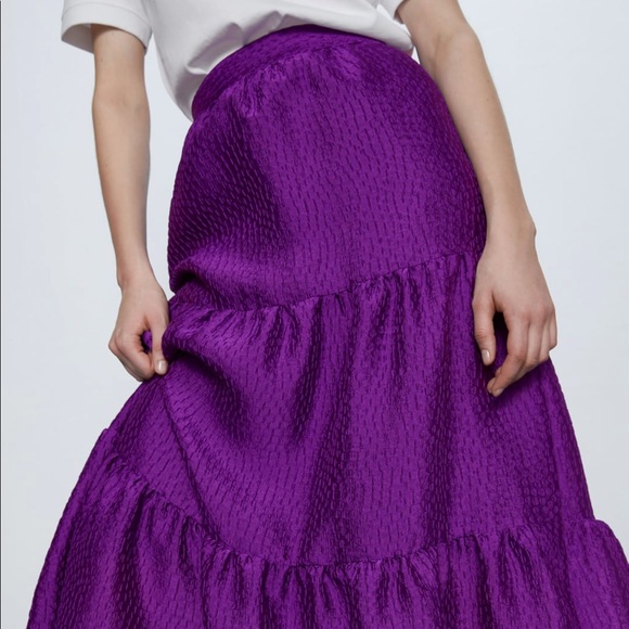 Zara voluminous midi skirt - Picture 10 of 14